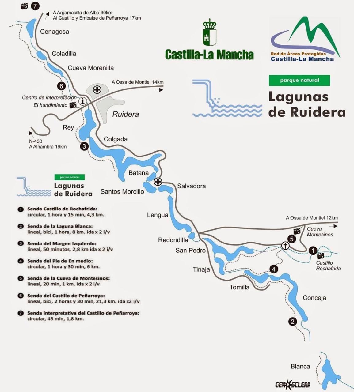 Cr Lagunas De Ruidera Sin Piscina オッサ・デ・モンティエル エクステリア 写真